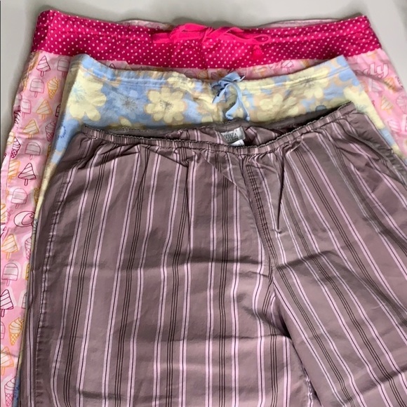 LeSenza bundle Pajama lounge Pants 3 Pack Small women’s mixed print - Picture 6 of 7